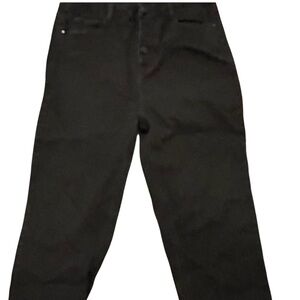 Black Label High Rise Black Jeans